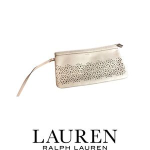 Lauren Ralph Lauren Leather Clutch